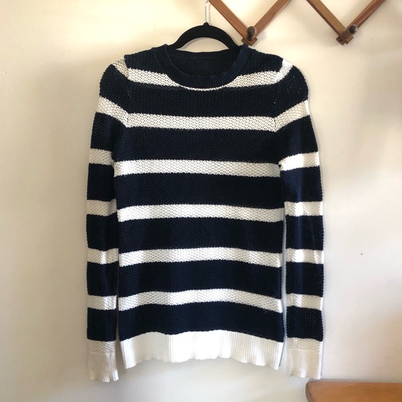 ALFRED SUNG Sweaters - Alfred Sung Cotton Striped Sweater
